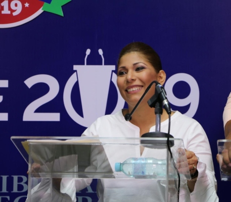 Belkis Saavedra, es candidata a la alcaldía del distrito de Arraiján se disputa el cargo con seis candidatos más. Foto/Cortesía