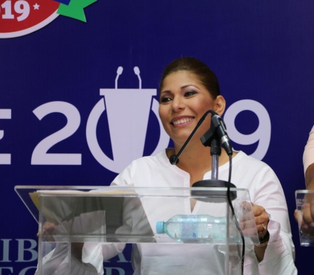 Belkis Saavedra, es candidata a la alcaldía del distrito de Arraiján se disputa el cargo con seis candidatos más. Foto/Cortesía