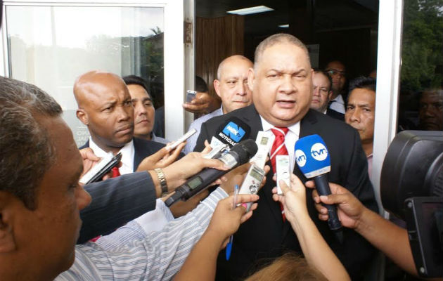 Benicio Robinson declaró que el poder económico no lo quiere en la Asamblea Nacional. Foto: Panamá América.