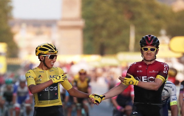 Egan Bernal aún no puede creer que ganó el Tour.