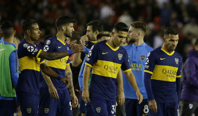 Boca empató el clásico con River Plate Foto AP
