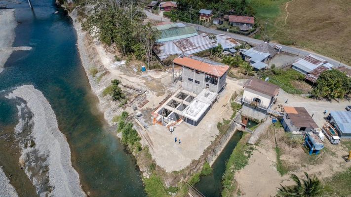 Así se encuentra el río Teribe, en Bocas del Toro. Foto del Idaan