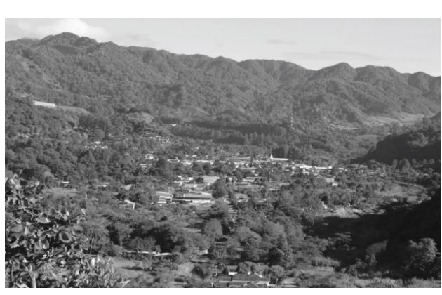 El contraste entre las tierras altas y las tierras bajas próximas hizo así que sus habitantes se vincularan aun más con su tierra, como es posible observar en Boquete, la ciudad de la eterna primavera. Foto: Archivo. 