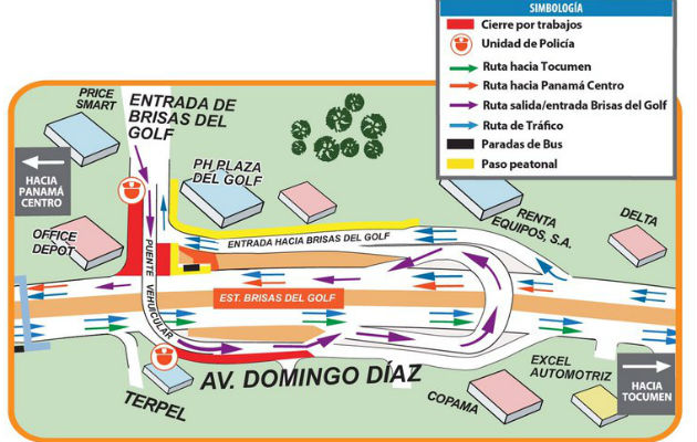 Plan de manejo de tráfico aprobado por la ATTT.