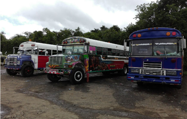 Actualmente las rutas se encuentran dispersas en La Chorrera. Foto: Eric A. Montenegro 