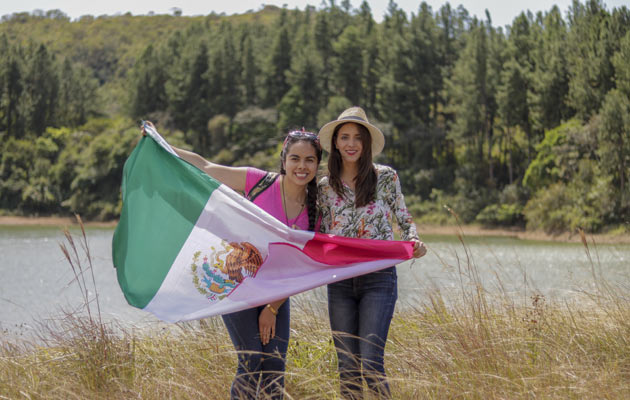 Peregrinas mexicanas listas para reunirse con el papa Francisco en la capital panameña.