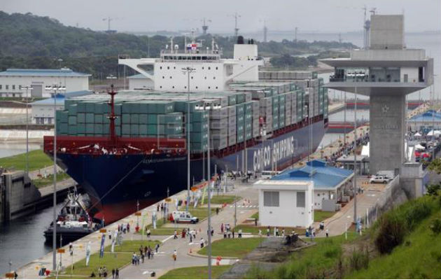 El Canal de Panamá obtiene el 22 de febrero de 2019 un primer pago de los Adelantos Adicionales que estaban garantizados por garantías corporativas inglesas, sus intereses y costos legales, por 124 millones de dólares. Foto/EFE
