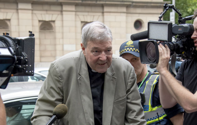 Cardenal George Pell, asesiado por la prensa. Foto:EFE.