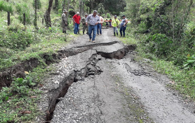 Estado en que se encuentra la calle en la región. Foto: José Vásquez.