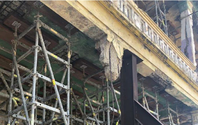 La Casa Wilcox fue declarada Monumento Histórico Nacional en 2002, por lo que fue considerada su rehabilitación, pero estudios no lo recomiendan. Archivo