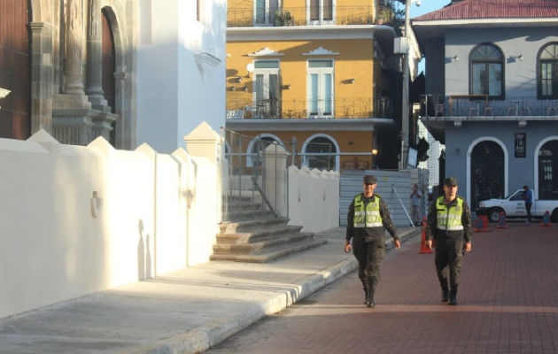 SPI despeja el Casco Antiguo. Cortesía