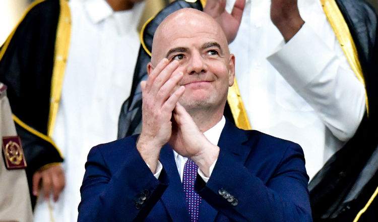 Gianni Infantino, presidente de la Fifa. Foto EFE