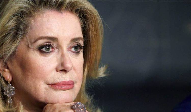 La famosa  actriz  francesa Catherine Deneuve es parte del reparto de 