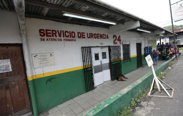 En el centro de Salud de San Isidro declararon la muerte de la niña de un año de edad.