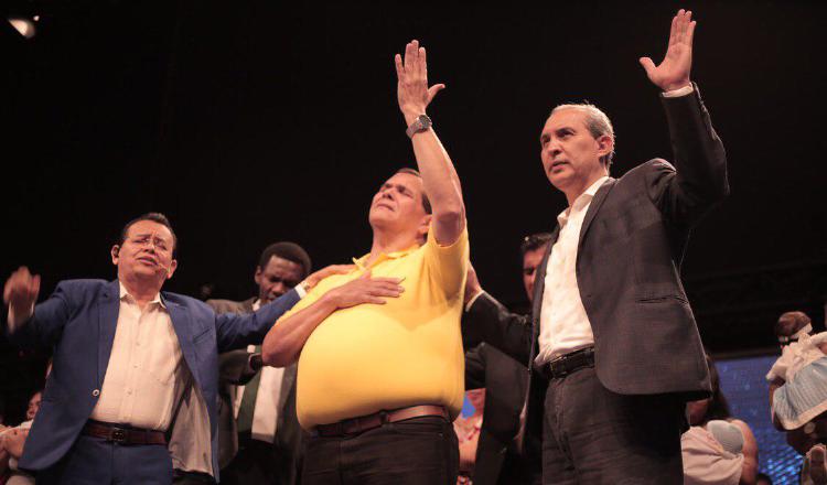 Gálvez fue invitado a la iglesia evangélica Palabra de Vida Eterna. Foto de cortesía