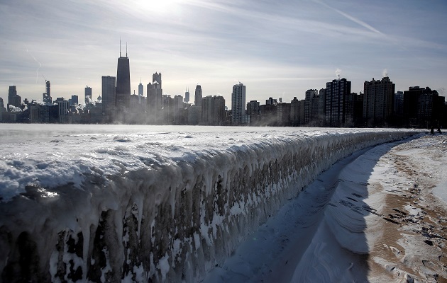 Ola de Frío Polar. Foto/EFE