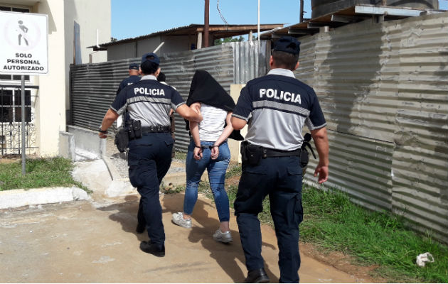 Fue llevada al Centro Femenino de Los Algarrobos. Foto: Mayra Madrid. 