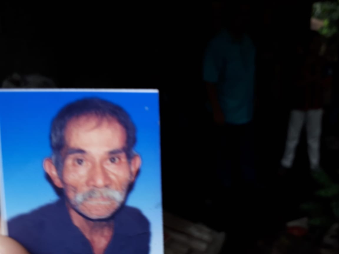 Raúl Lezcano de 75 años permanece desaparecido desde el jueves. Foto/José vásquez