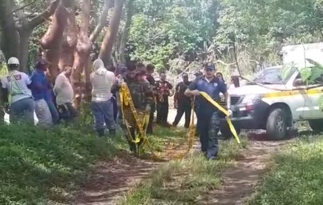 El cadáver fue ubicado por varias personas en Chiriquí. 