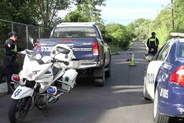 La sub dirección del tránsito en Chiriquí calificó el accidente como atropello y fuga. Foto/Mayra Madrid