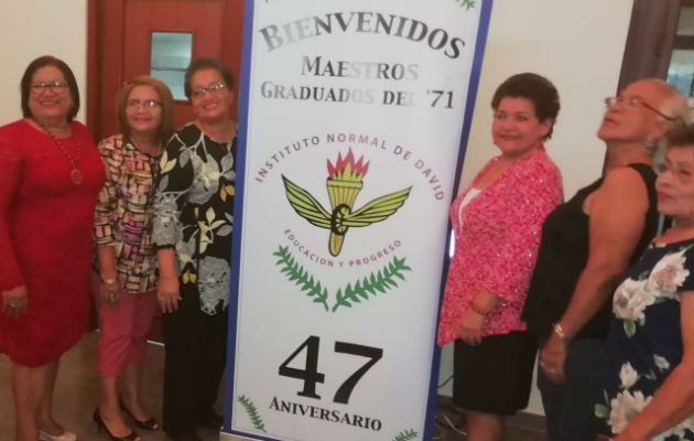 Elizabeth Samudio de Castillo, Maricela Montero,Damaris Chang de Castillo, Yadira Espinoza de Ruiz, Migdalia De Gracia, Mélida Yangüez. Foto: Cortesía.