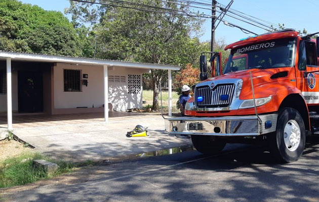 La alerta sobre el incendio fue dada por el conductor de un taxi. Foto/Thays Rodríguez