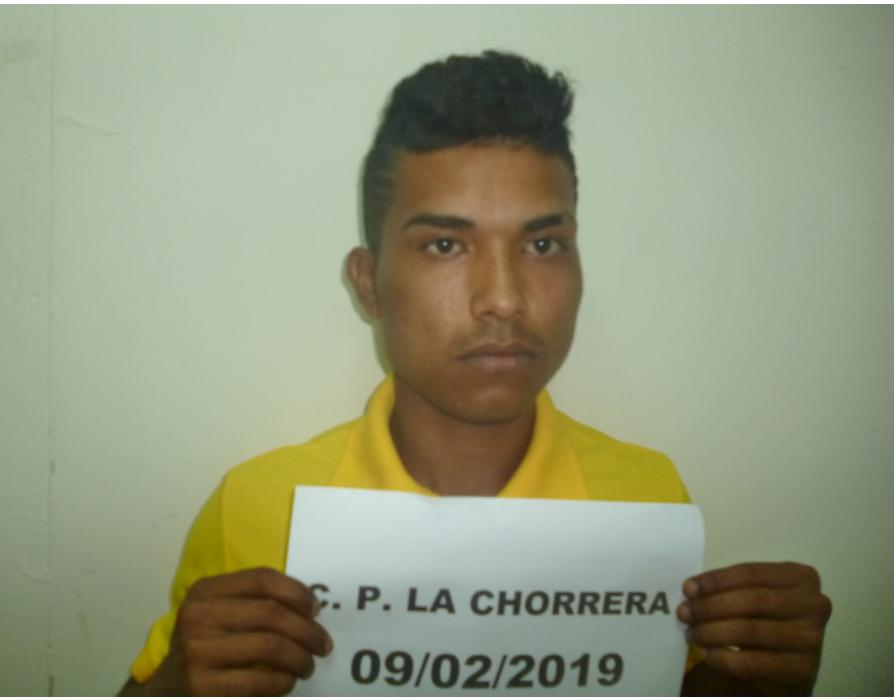 Las autoridades buscan a Álvaro Campos.que se evadió de la cárcel transitoria de La Chorrera.