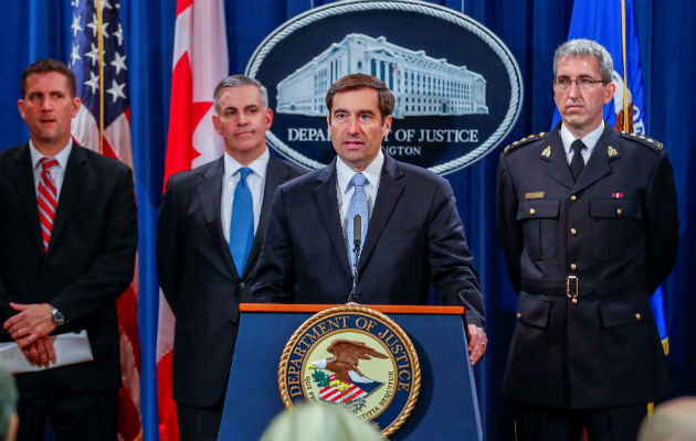 John Demers de la Seguridad Nacional de EE.UU. criticó a Rusia. Foto: EFE.