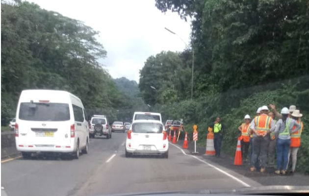 Prepárese para cierre de los cuatro paños de la vía desde Arraiján hasta Panamá Pacífico