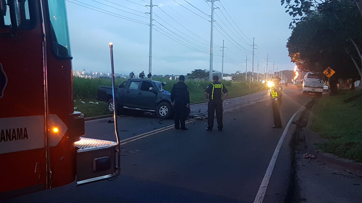 Accidente se registró en Ciudad del Saber.