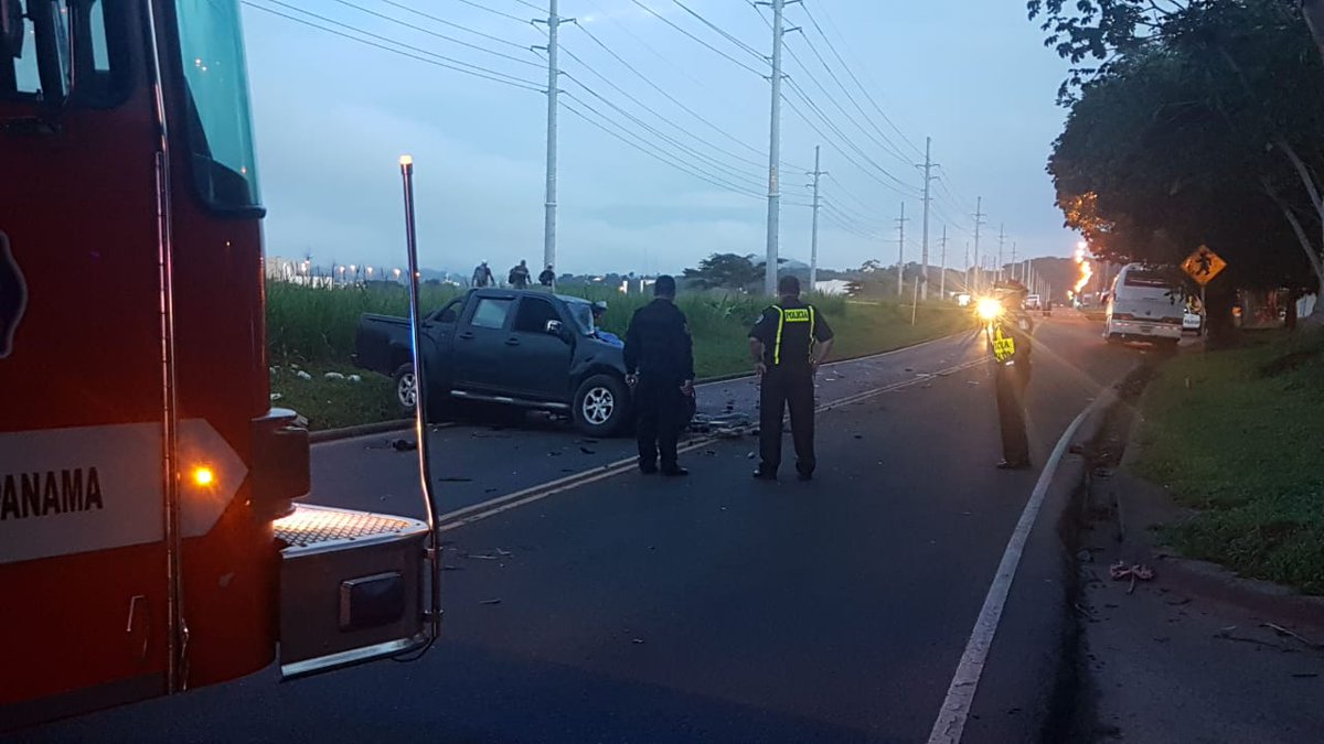 Accidente se registró en Ciudad del Saber.