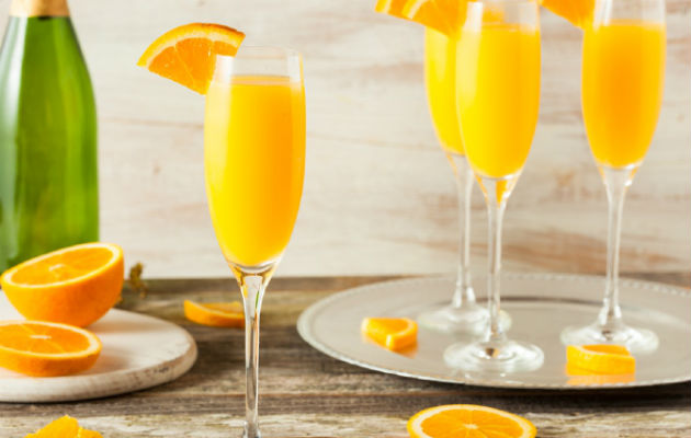 Las mimosas son las favoritas para disfrutar en la mañana. 