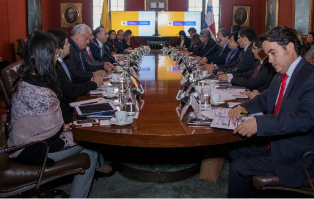 Canciller Alejandro Ferrer lideró reunión en Colombia. @CancilleriaPma