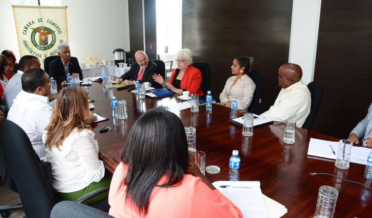 Empresarios de Colón se reúnen para hablar de Puerto Libre. Cortesía