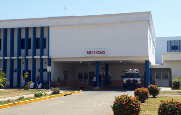 El paciente se encontraba recluido en el hospital Gustavo Nelson Collado. Foto: Thays Domínguez. 