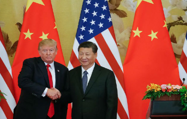 Trump y su homólogo chino, Xi Jinping, acordaron una tregua comercial de 90 días. EFE Archivo