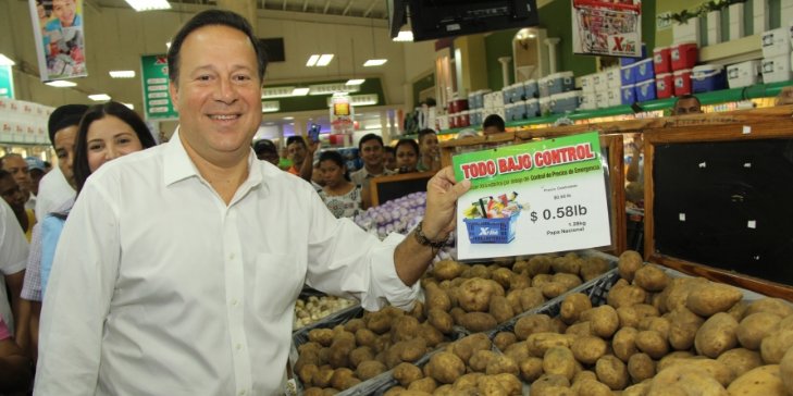 La medida de Control de Precios que fue promovida por el gobierno de Juan Carlos Varela. 