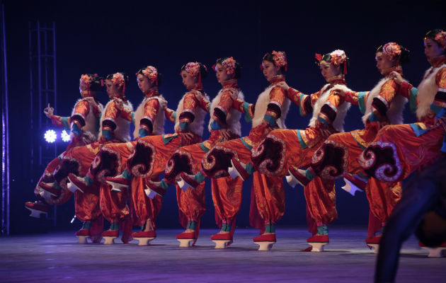 Coreografías abundaron, para disfrutarlas en grande. Foto: Víctor Arosemena.