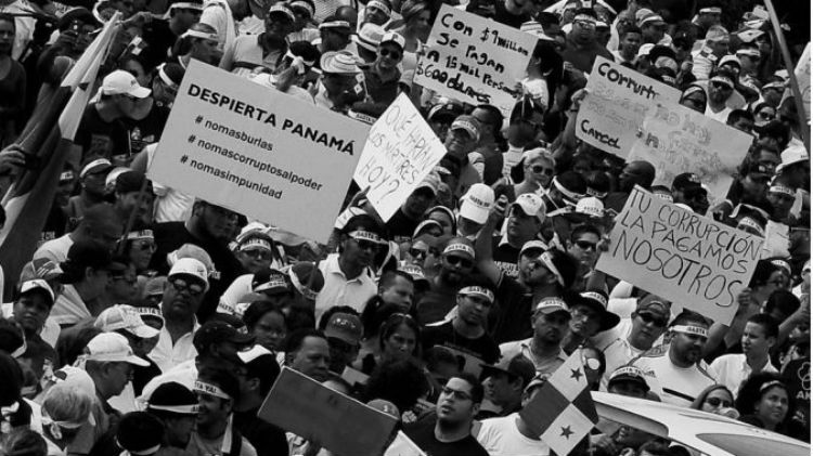 El pueblo panameño censura de los operadores del discurso la hipocresía expresa. Rechazan las burlas, mentiras y la corrupción. Foto: Archivo. 