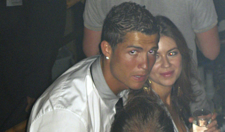 Cristiano Ronaldo junto a Mayorga. Foto AP