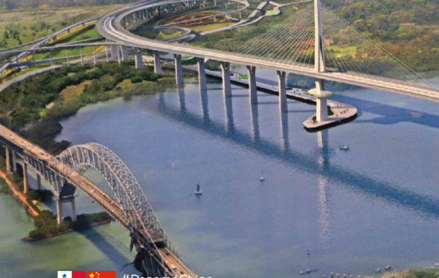 El Cuarto Puente optimizará los enlaces del Metro de Panamá y conectividad al interior del país. Foto/Cortesía Presidencia