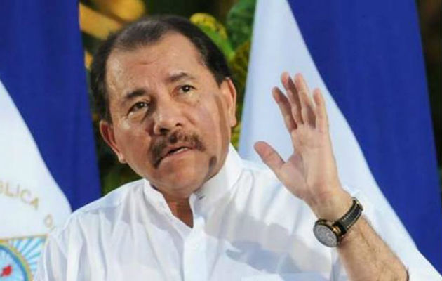 Daniel Ortega, presidente de Nicaragua.