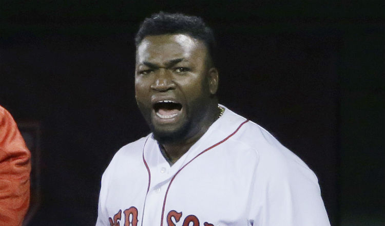 David Ortiz se encuentra en Boston. Foto AP