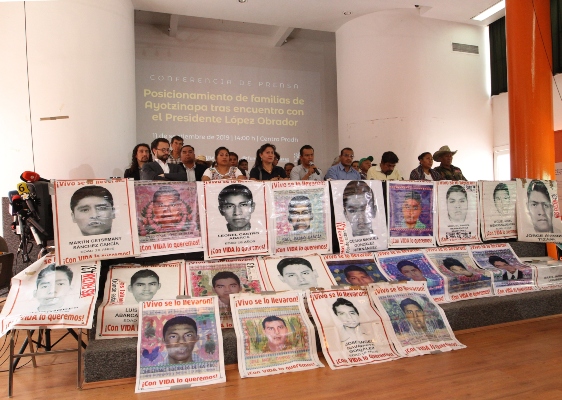 El próximo 26 de septiembre se cumplen cinco años de la desaparición de los 43 estudiantes de Ayotzinapa. FOTO/EFE