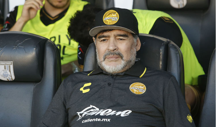 Diego Maradona estuvo dos años en Sinaloa. Foto EFE