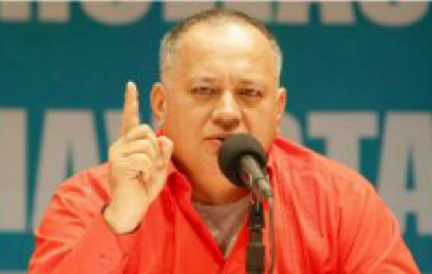Diosdado Cabello habló congreso del gobernante Partido Socialista Unido de Venezuela (PSUV) en Caracas. Archivo/Ilustrativa. ,
