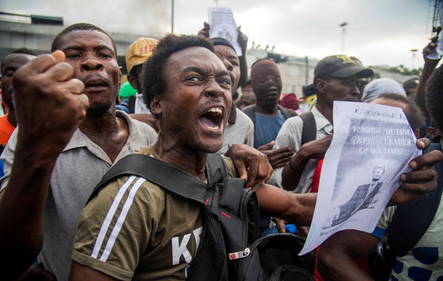 La población haitiana no cree en las promesas del mandatario, Jovenel Moise. FOTO/EFE