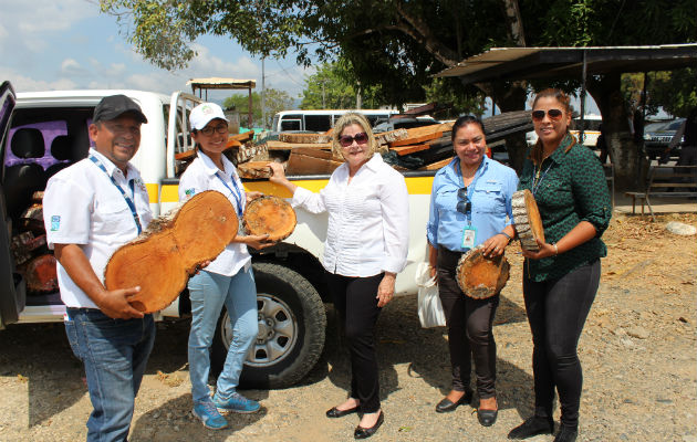 Entrega de materiales. Foto: Cortesía.