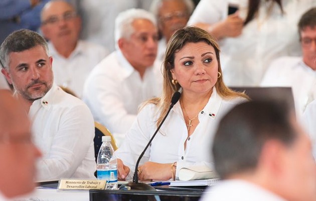 Doris Zapata es la ministra de Trabajo y Desarrollo Laboral. 