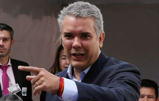 Iván Duque, presidente de Colombia. /Foto EFE